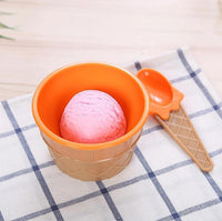 Ice Cream Bowl & Spoon Set
