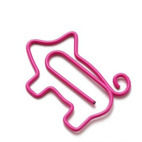 Marcadores de clip de papel de cerdo rosa (20 piezas)