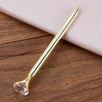 Crystal Diamond Metal Ballpoint Pen
