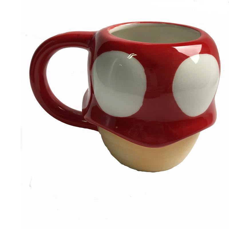 Super Mario Ceramic Mushroom Mug