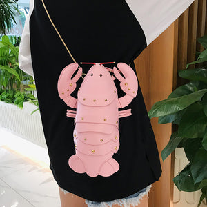 Crayfish Lobster Crawfish Handbag Bag