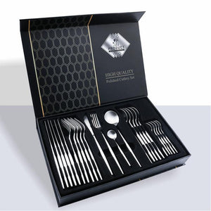 High Quality Polished Stainless Steel Cutlery Gift Set