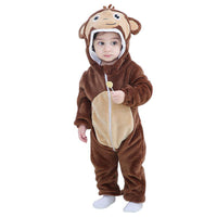 Mono de disfraz de animal de dibujos animados (bebé/niño pequeño)
