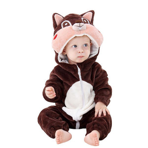 Mono de disfraz de animal de dibujos animados (bebé/niño pequeño)