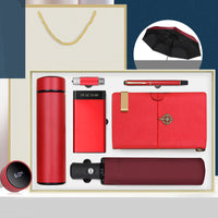 Thermos Cup Umbrella Notebook Set Business Gift
