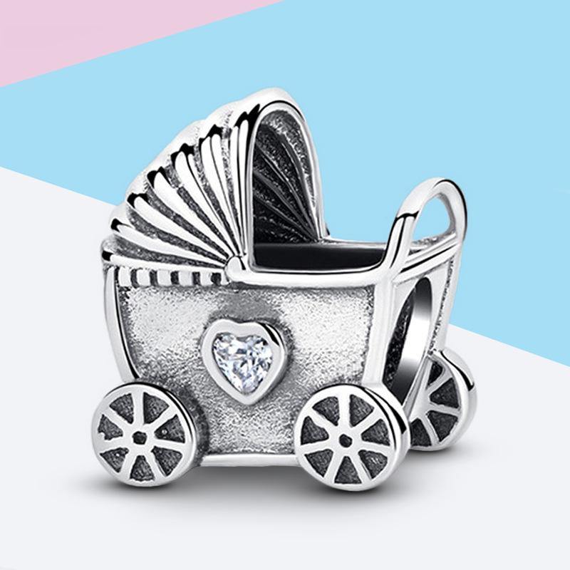 Baby Carriage Bead Charm