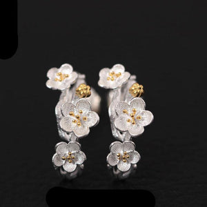 Plum Blossom Earrings