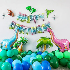 Ballons d'anniversaire de dinosaures