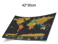 Mapa mundial de raspaditos
