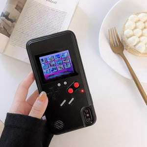 Étuis de téléphone portable de style Gameboy à écran couleur