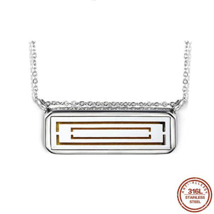 Stainless Steel Hollow Essential Oil Necklaces