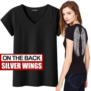 Angel Wings Sequin Top