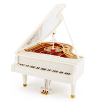 Caja de música de piano de cola