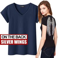 Angel Wings Sequin Top
