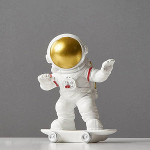 Acentos decorativos de astronauta
