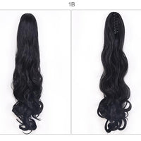 Wig ponytail female claw clip ponytail curly hair clip ponytail wig