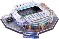 Modèle de puzzle 3D sur le terrain de football (football)
