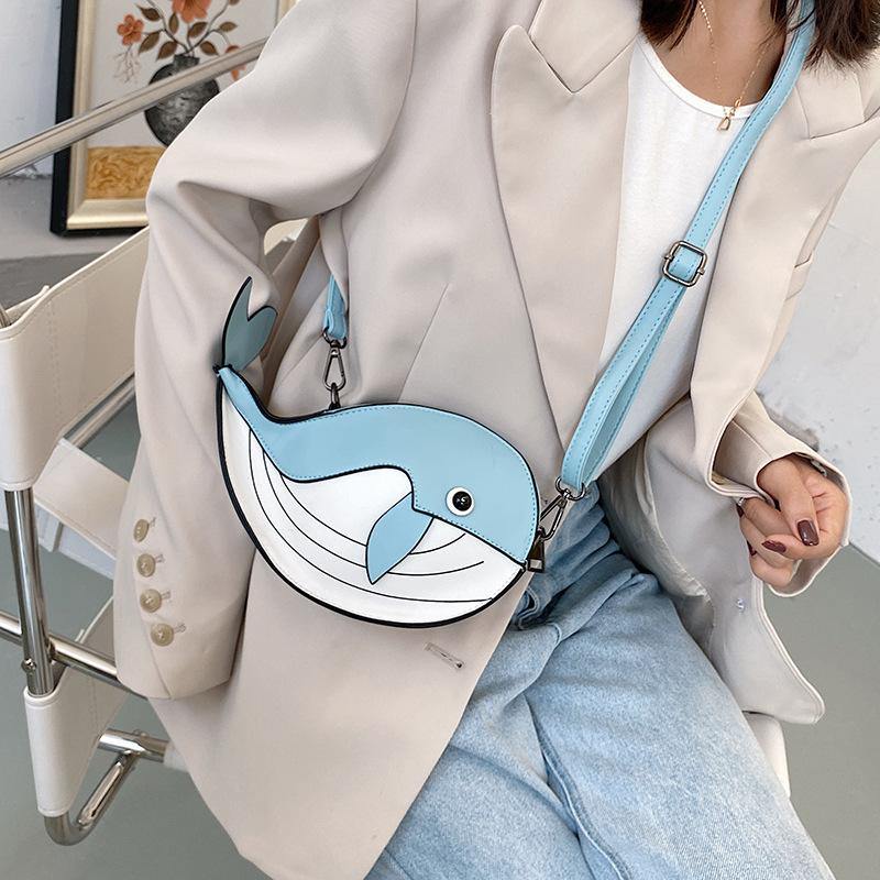 Whale Soft Side Crossbody Bag