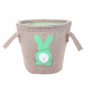Cotton Tail Bunny Jute Easter Baskets