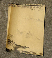 Vintage Chinese Kraft Paper Stationery
