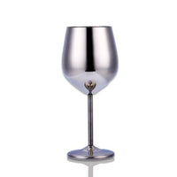 Stainless Steel Wine Glasses
