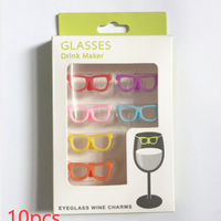 Eye Glasses Wine Glass Markers