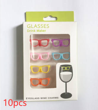 Eye Glasses Wine Glass Markers