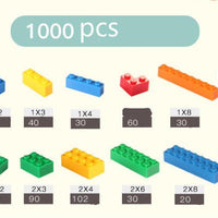 Bloques de construcción (1000 piezas)
