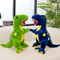 Muñecos de peluche de dinosaurios de dibujos animados
