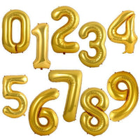 Large Foil Number Balloons
