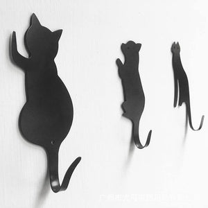 Cat Tail Key Hangers (3 Pcs)