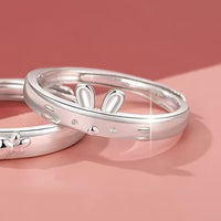 Rabbit And Carrot Ring For Men And Women
