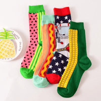 Summer BBQ Theme Novelty Socks