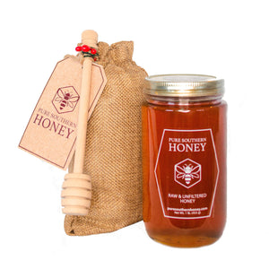 Miel pura del sur - Set de regalo de miel mediana