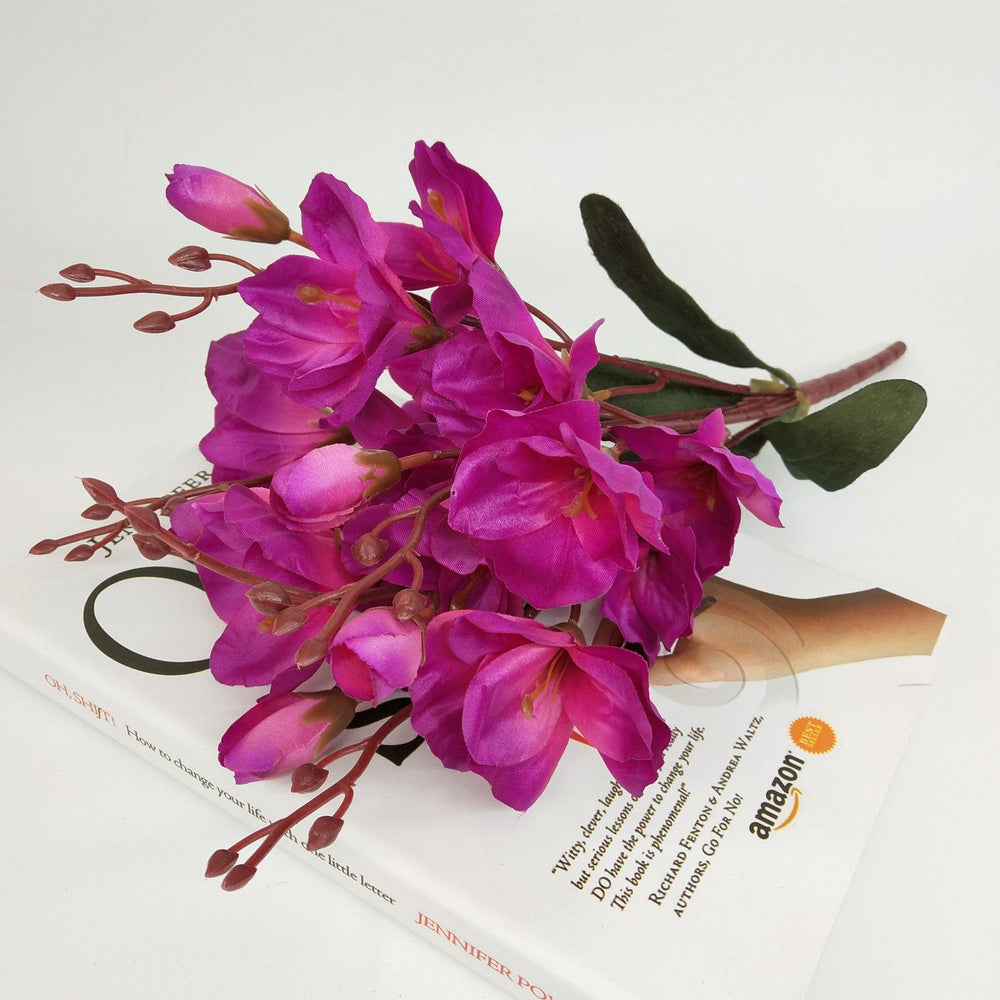 Fleurs artificielles de magnolia freesia 