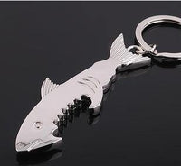 Shark Bite Bottle Opener Keychain
