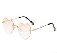 Retro Heart-shaped Sunglasses
