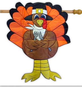 Thanksgiving Turkey Flag