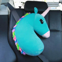 Unicorn Seatbelt Shoulder Pillow