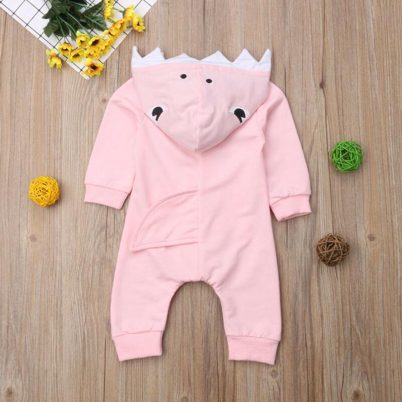 Hooded Shark Jumpsuit (Baby)