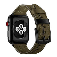 Bracelet Apple Watch en cuir (hommes)