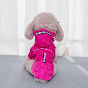 Reflective Dog Jacket with Pocket