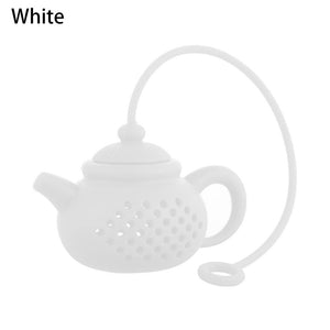 Infuseur à thé en silicone en forme de théière