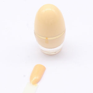 Esmalte de uñas en forma de huevo
