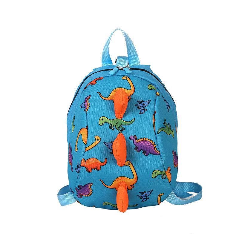 Dinosaur Pattern & 3D Spikes Backpack