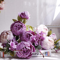 Artificial Peony Flower Bouquets