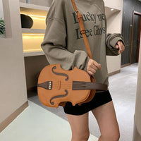 Violin Cello Backpack Purse