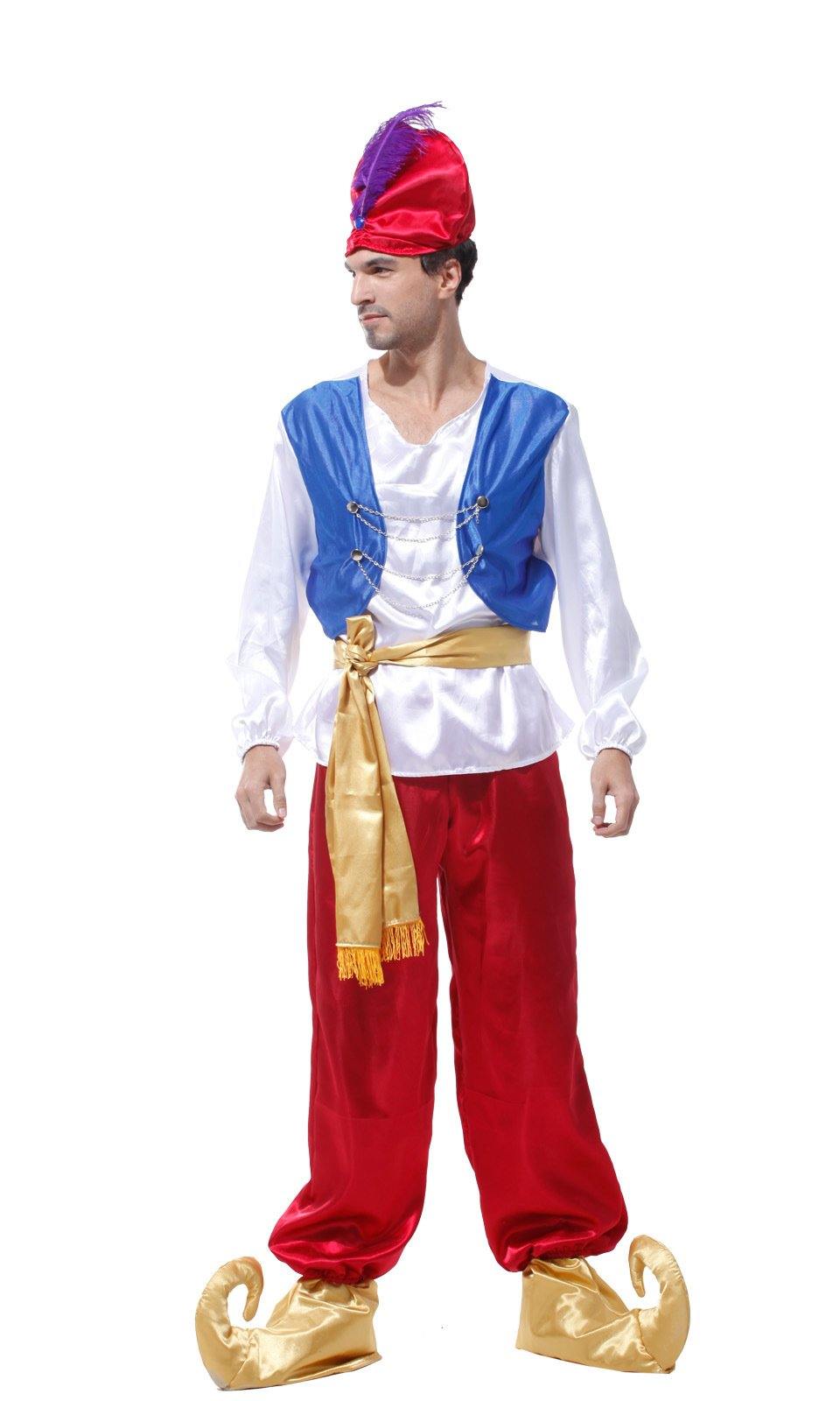 Costume de Prince de la Lampe Magique d'Aladdin (Adulte)