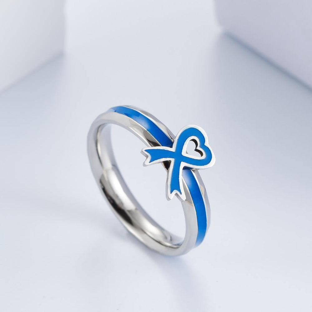 Autism Care Day Blue Action Ring