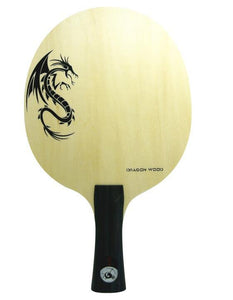 Raquette de tennis de table en bois de dragon